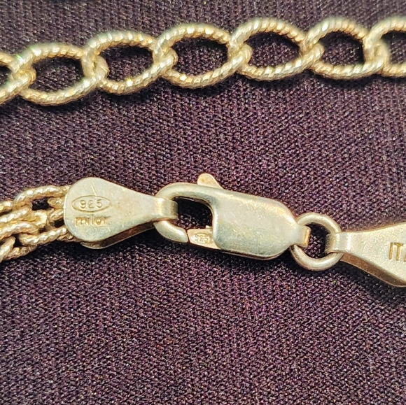 Sterling Silver 925 Bracelets (5) - Picture 3 of 6